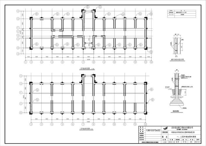 給我一些加固施工圖的實例(不同場景的加固施工圖實例)