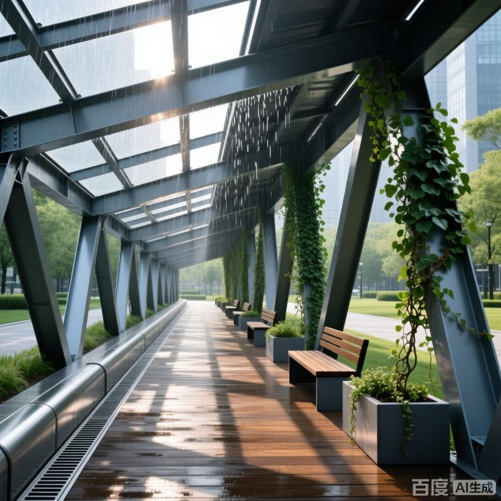 如何設(shè)計一個既美觀又實用的鋼結(jié)構(gòu)廊道？（如何設(shè)計一個既美觀又實用的鋼結(jié)構(gòu)廊道設(shè)計圖片）