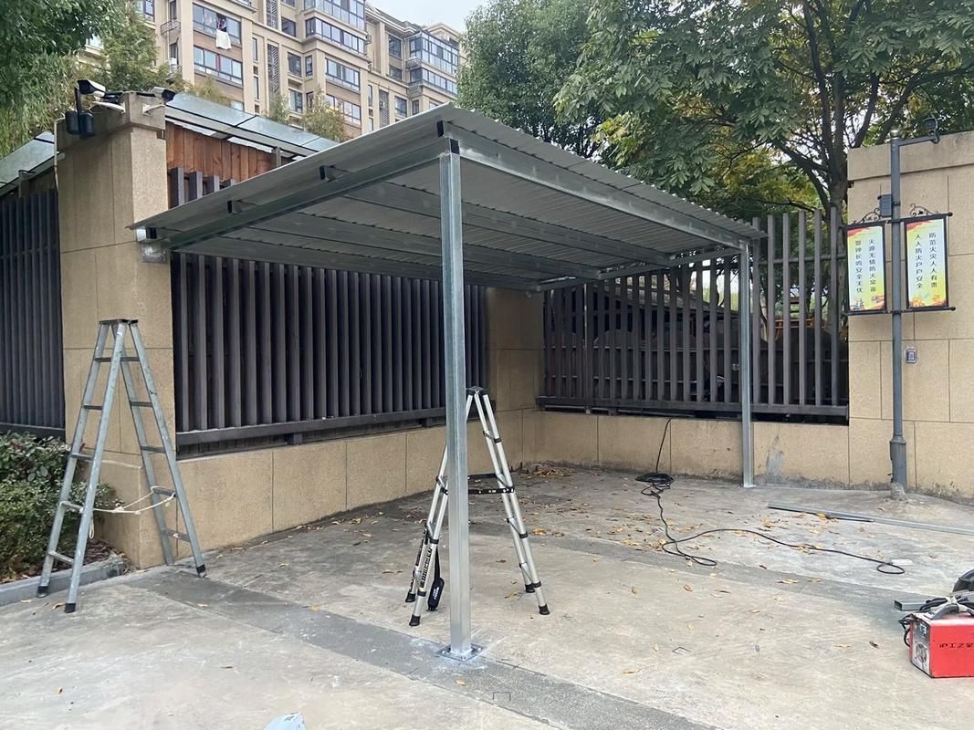 有沒有簡易停車棚的設(shè)計圖？（有沒有適合農(nóng)村的簡易停車棚設(shè)計圖？）