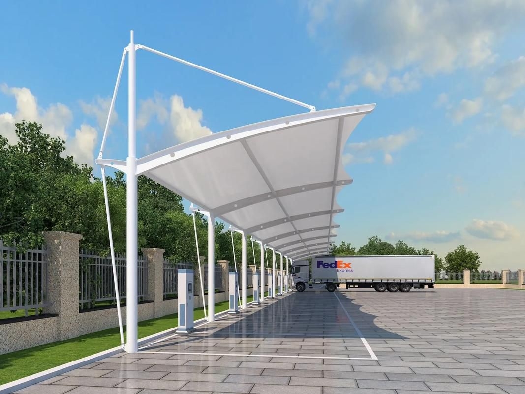 有沒有簡易停車棚的設(shè)計圖？（有沒有適合農(nóng)村的簡易停車棚設(shè)計圖？）