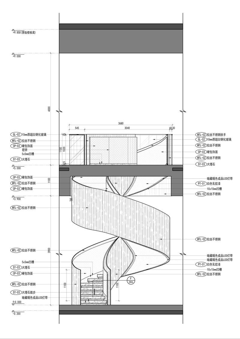 給我一份旋轉(zhuǎn)樓梯設(shè)計(jì)圖與尺寸詳圖（旋轉(zhuǎn)樓梯設(shè)計(jì)圖與尺寸詳圖）