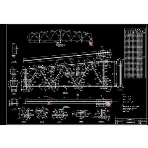 鋼屋架施工圖中哪些細節(jié)最重要？（鋼屋架施工圖中哪些尺寸最重要？）