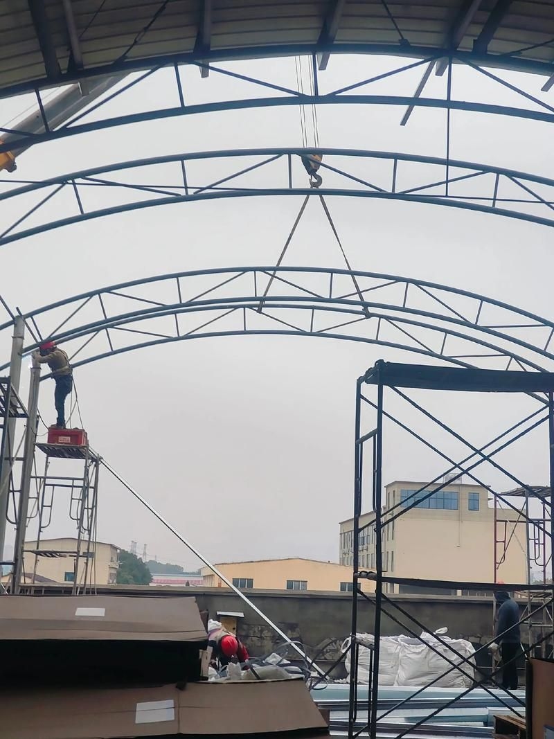 給我一些鋼棚搭建的圖片參考（給我一些鋼棚搭建的圖片參考,給我一些鋼棚搭建的圖片參考來啦）