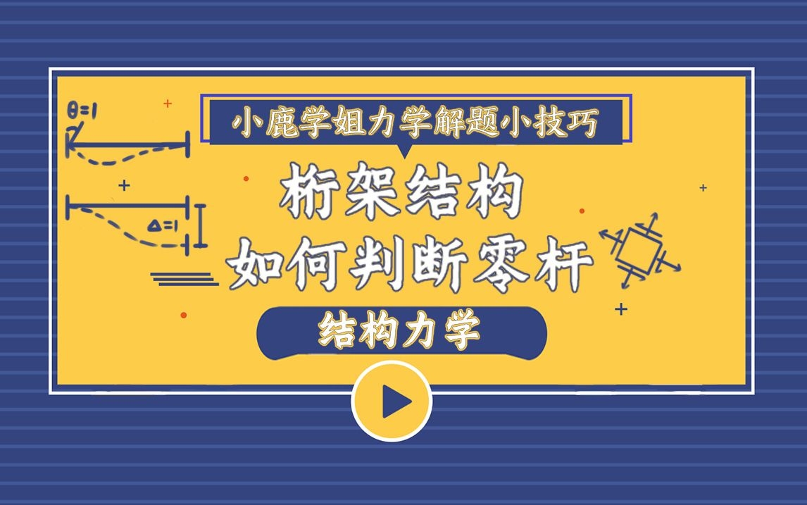 如何判斷桁架中的零桿？（如何判斷桁架中的零桿，我來給你梳理幾種常見情況）