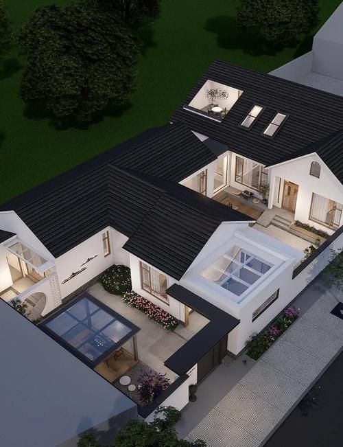 給我一些民用鋼結(jié)構(gòu)屋頂?shù)膱D片(民用鋼結(jié)構(gòu)屋頂實(shí)拍圖)