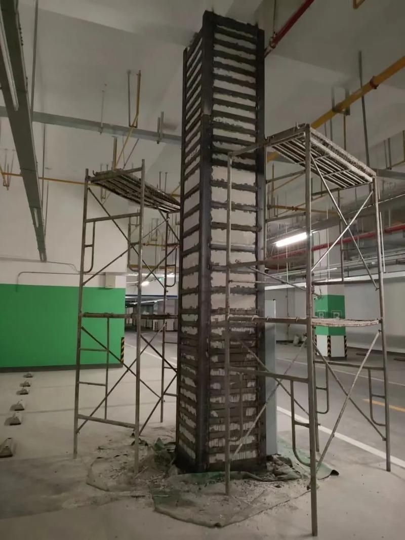 給我一些承重墻體加固的案例圖片(承重墻體加固)