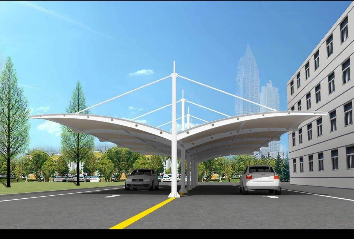 有沒(méi)有鋼結(jié)構(gòu)車(chē)棚的圖片示例？（有沒(méi)有鋼結(jié)構(gòu)車(chē)棚的圖片示例,當(dāng)然有,）