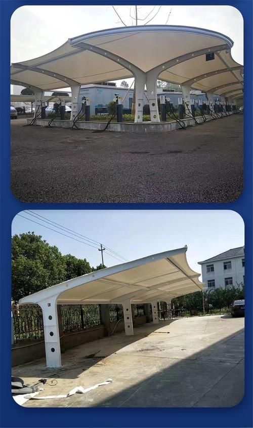 給我一些彩鋼停車棚的圖片(如何設(shè)計(jì)一個(gè)彩鋼停車棚)