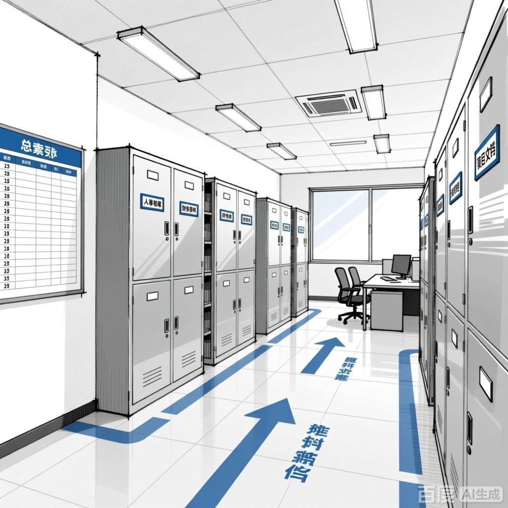 如何繪制一份專業(yè)的檔案室示意圖？（如何繪制一份專業(yè)的檔案室示意圖,生成四張專業(yè)檔案室示意圖）