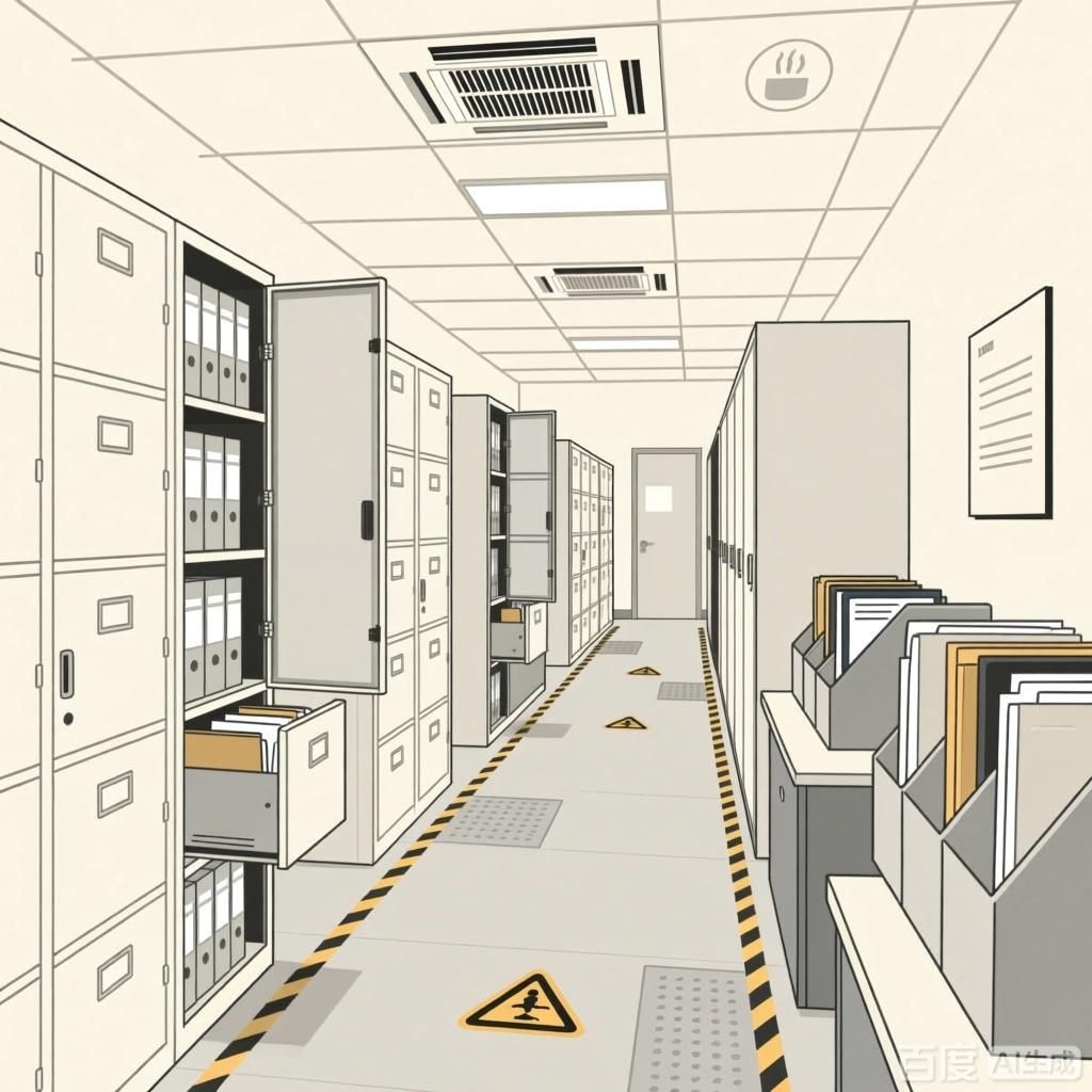 如何繪制一份專業(yè)的檔案室示意圖？（如何繪制一份專業(yè)的檔案室示意圖,生成四張專業(yè)檔案室示意圖）