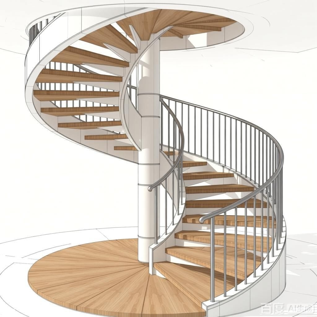 如何設(shè)計(jì)一個(gè)螺旋樓梯？（如何設(shè)計(jì)一個(gè)既實(shí)用又實(shí)用又美觀的螺旋樓梯設(shè)計(jì)圖） 行業(yè)新聞 第1張