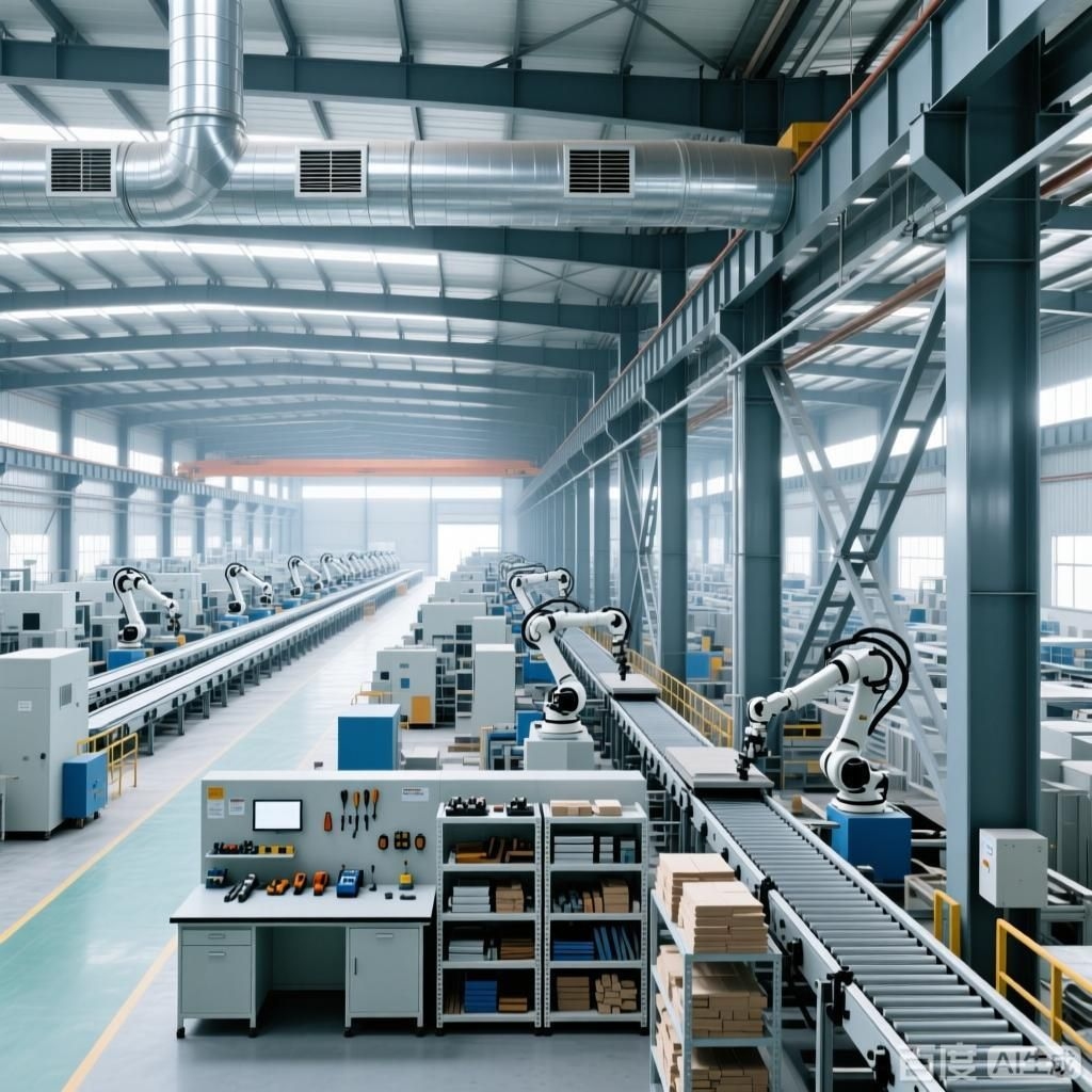 如何制作鋼構(gòu)廠房?jī)?nèi)部效果圖？（如何制作鋼構(gòu)廠房?jī)?nèi)部效果圖） 行業(yè)新聞 第3張