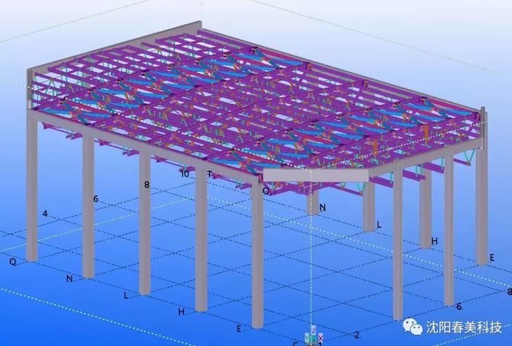 給我一些桁架結(jié)構(gòu)設(shè)計(jì)的模型圖 行業(yè)新聞 第3張