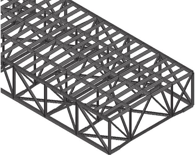給我一些桁架結(jié)構(gòu)設(shè)計(jì)的模型圖 行業(yè)新聞 第8張