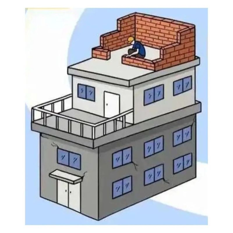 如何判斷自建房是否需要加固？（一眼識別危險自建房） 行業(yè)新聞 第2張