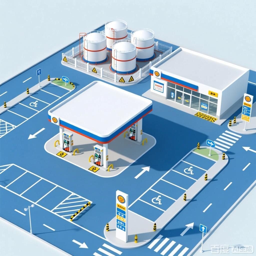 如何繪制加油站的平面布置圖？（如何繪制加油站平面布置圖？） 行業(yè)新聞 第2張
