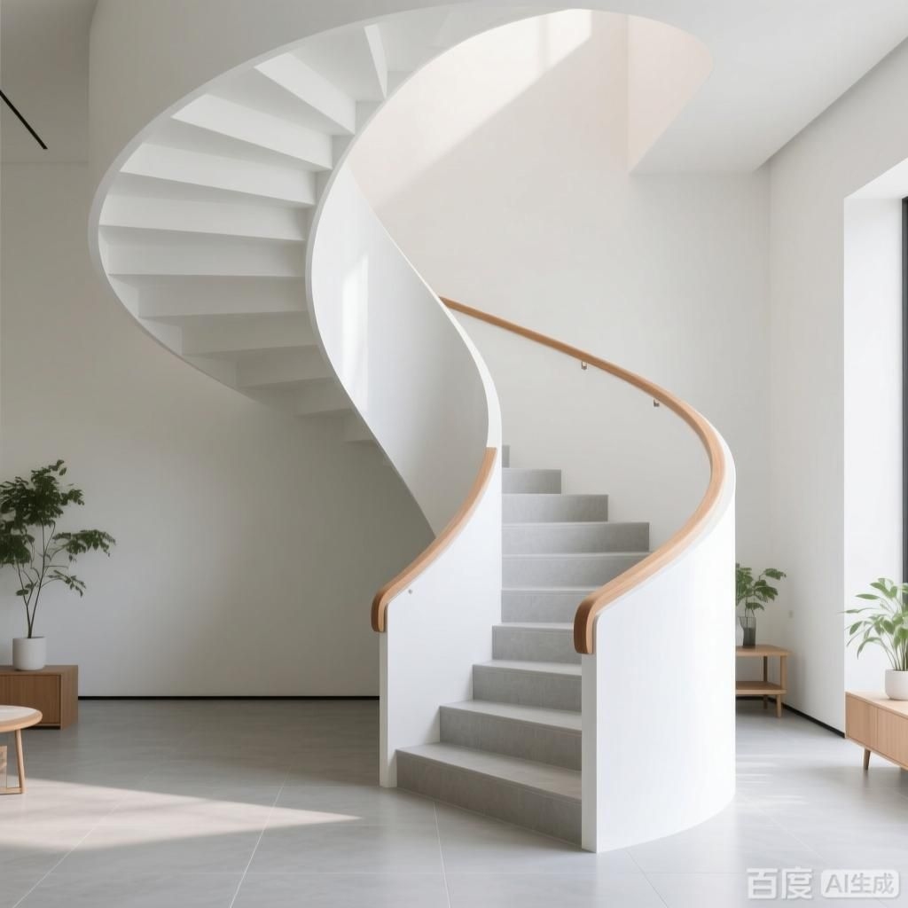 如何繪制現(xiàn)代簡(jiǎn)約風(fēng)格的螺旋樓梯效果圖？（如何繪制現(xiàn)代簡(jiǎn)約風(fēng)格的螺旋樓梯效果圖生成四張現(xiàn)代簡(jiǎn)約風(fēng)格） 行業(yè)新聞 第1張