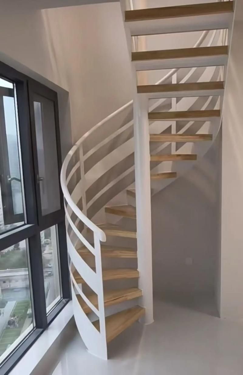 有沒有更多螺旋樓梯的變形圖？（螺旋樓梯變形圖應(yīng)該能給你靈感,這些螺旋樓梯變形圖應(yīng)該能給你靈感） 行業(yè)新聞 第10張