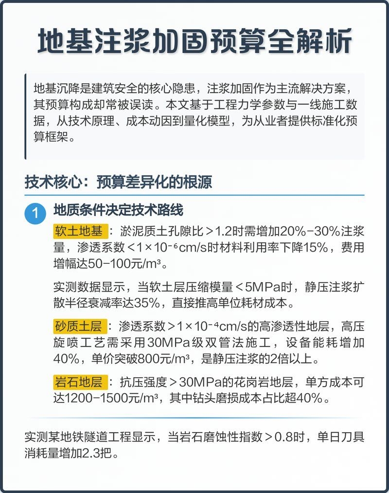 注漿加固地基的價格是多少？ 行業(yè)新聞 第1張