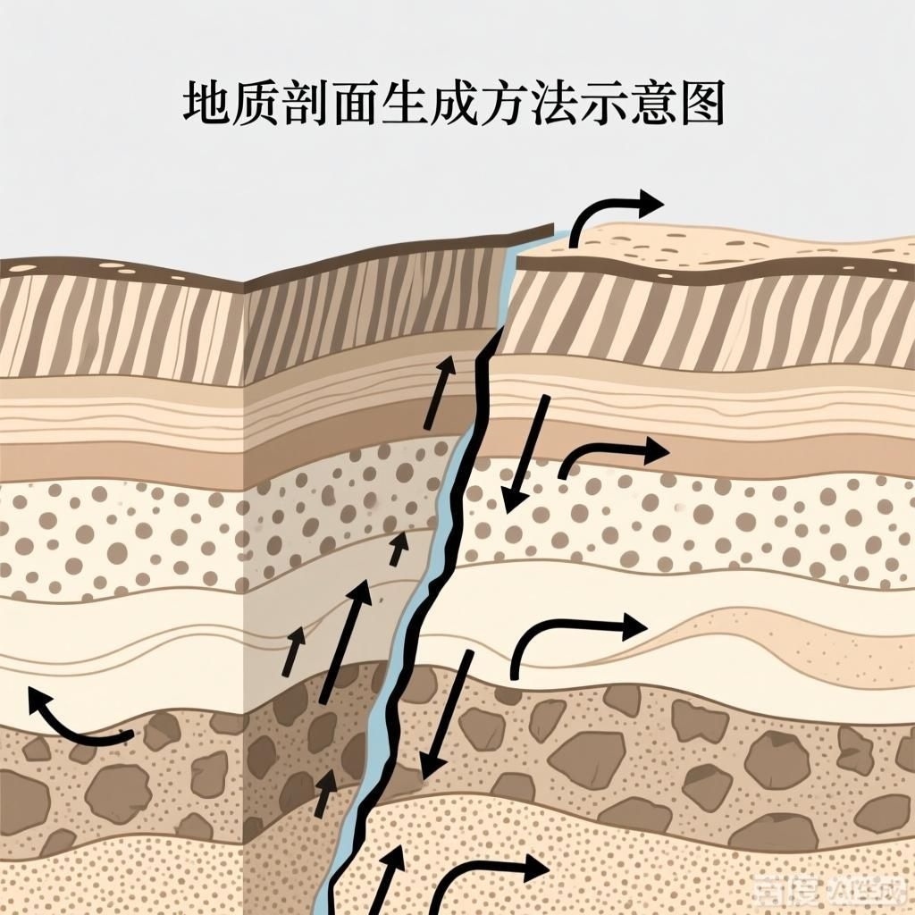如何生成地質剖面圖？（如何生成地質剖面圖） 行業(yè)新聞 第3張
