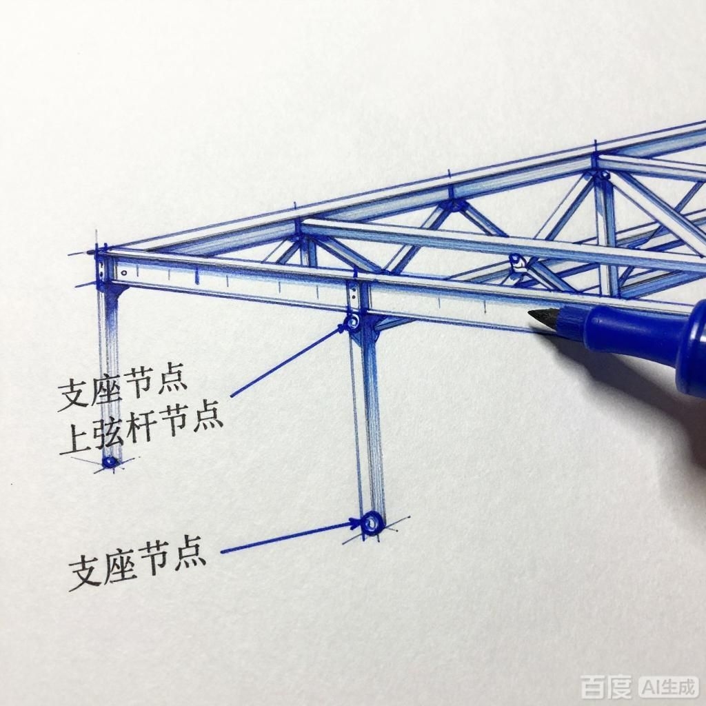 如何繪制10米鋼屋架結(jié)構(gòu)圖（如何繪制10米鋼屋架結(jié)構(gòu)圖10米鋼屋架結(jié)構(gòu)圖） 行業(yè)新聞 第2張