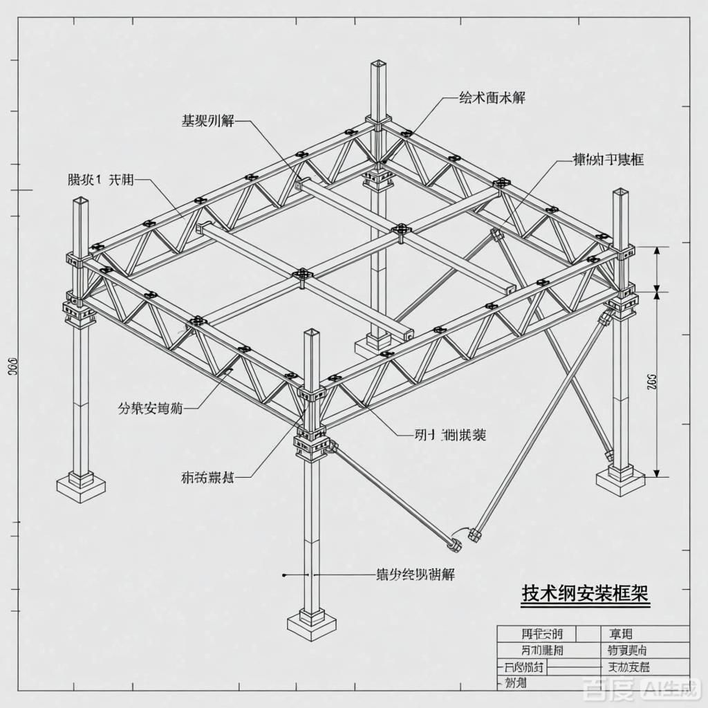 如何繪制網(wǎng)架安裝圖？（如何繪制網(wǎng)架安裝圖） 行業(yè)新聞 第1張
