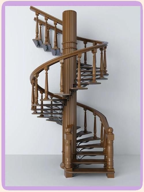 給我一些螺旋式樓梯的圖片（給我一些螺旋式樓梯的圖片,展開,又稱旋轉(zhuǎn)樓梯，） 行業(yè)新聞 第4張