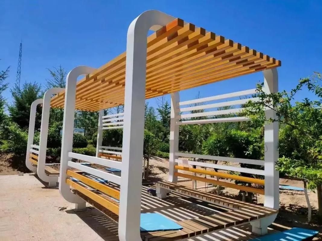 有沒有景觀廊架的設(shè)計(jì)圖示例？（景觀廊架設(shè)計(jì)圖示例） 行業(yè)新聞 第4張