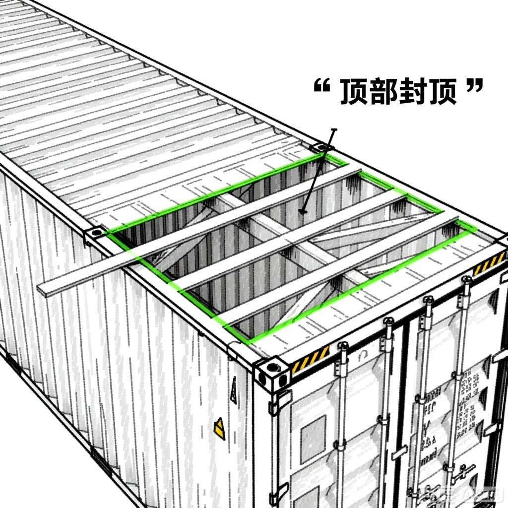 如何繪制集裝箱組裝結(jié)構(gòu)圖（如何繪制集裝箱組裝結(jié)構(gòu)圖4張圖均為集裝箱組裝結(jié)構(gòu)的手繪示意圖） 行業(yè)新聞 第3張