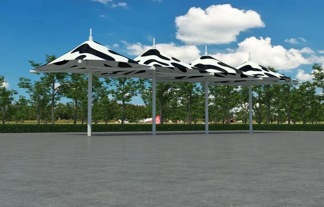 如何選擇適合的膜結(jié)構(gòu)車棚？（北京地區(qū)膜結(jié)構(gòu)車棚膜結(jié)構(gòu)車棚選擇工具防火、抗拉強度） 行業(yè)新聞 第3張