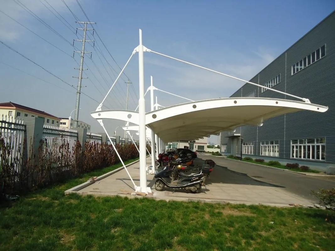 如何選擇適合的膜結(jié)構(gòu)車棚？（北京地區(qū)膜結(jié)構(gòu)車棚膜結(jié)構(gòu)車棚選擇工具防火、抗拉強度） 行業(yè)新聞 第5張