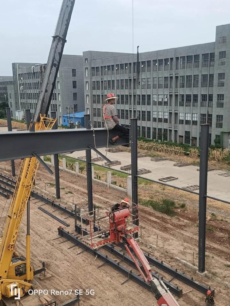 更多鋼結構廠房施工照片（如何繪制鋼結構廠房施工圖？） 行業(yè)新聞 第11張