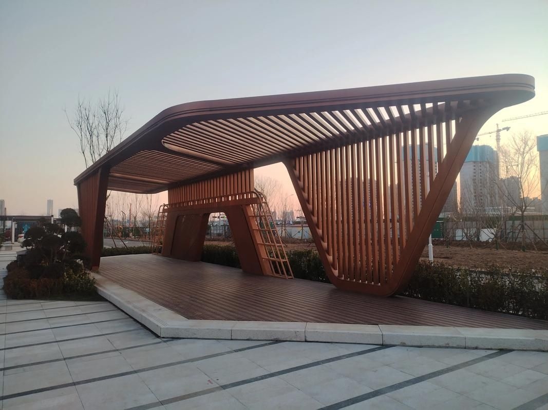 鋼結(jié)構(gòu)景觀廊架有哪些常見類型？ 行業(yè)新聞 第2張