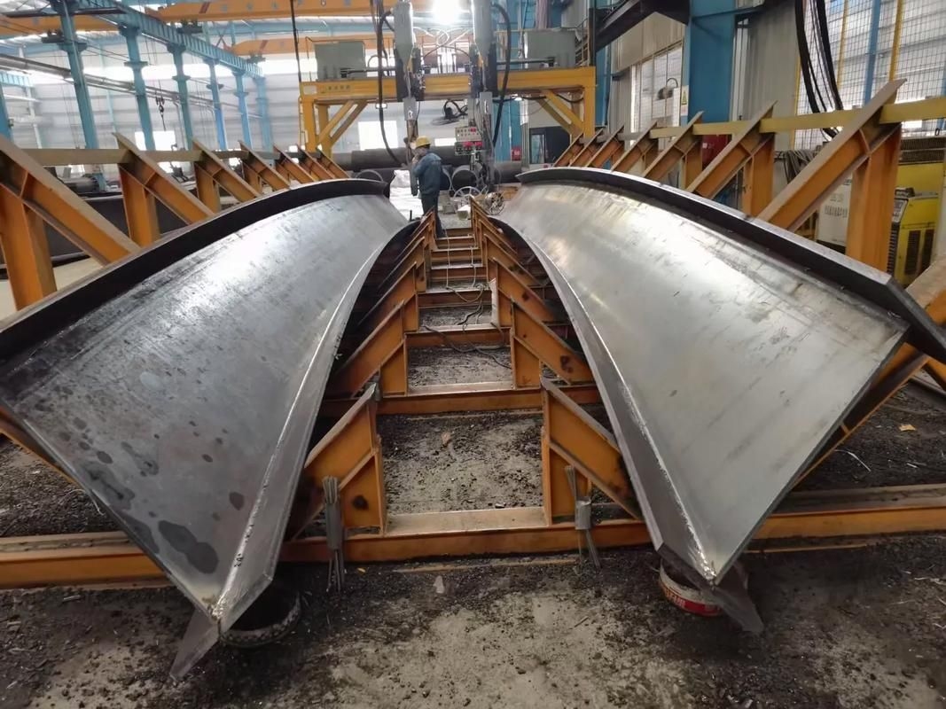 如何控制采光頂鋼結(jié)構(gòu)焊接變形？（北京某大型商業(yè)體橢圓采光頂鋼結(jié)構(gòu)焊接變形控制方法） 行業(yè)新聞 第5張