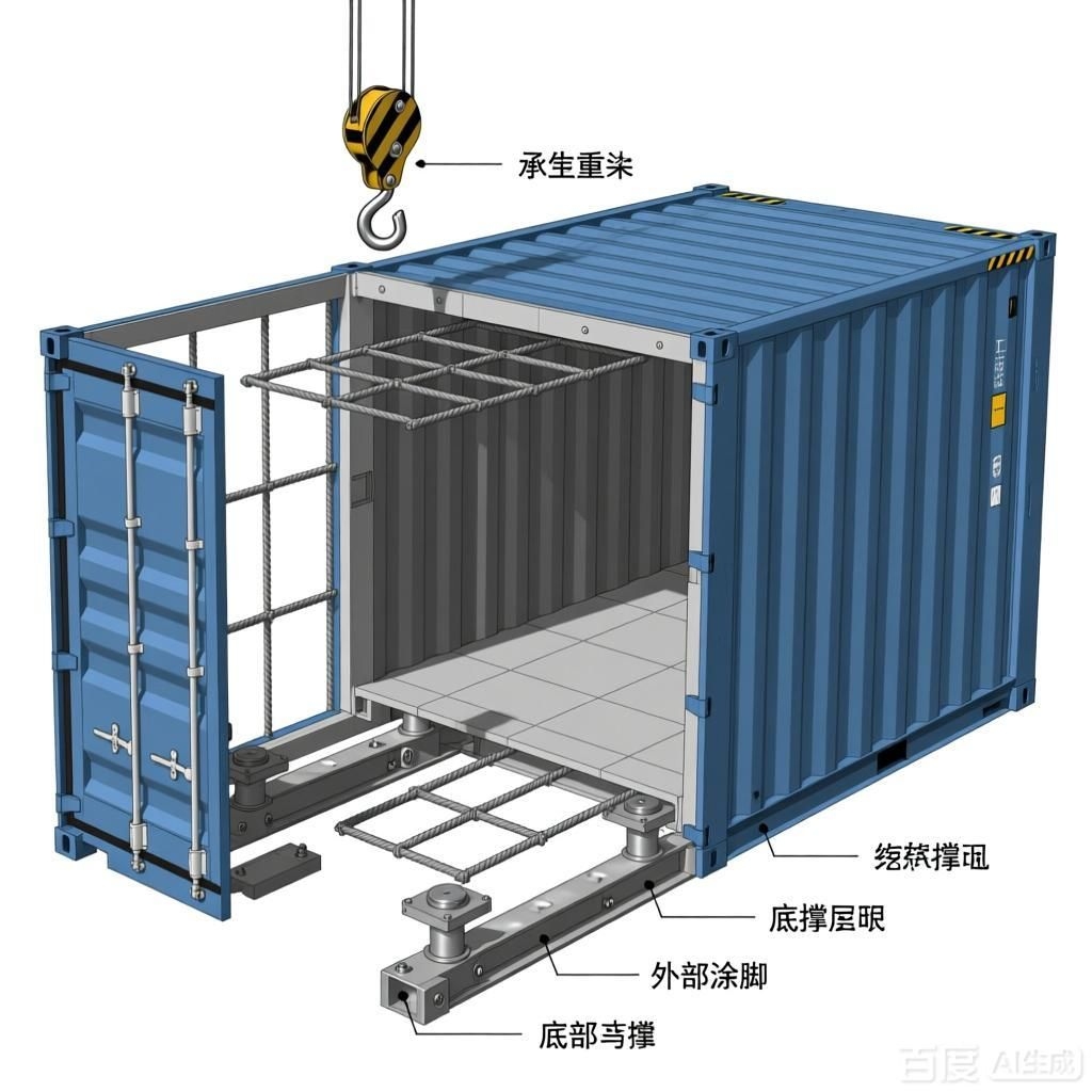 如何繪制集裝箱構(gòu)造分解圖（如何繪制集裝箱構(gòu)造分解圖,4張集裝箱構(gòu)造分解圖） 行業(yè)新聞 第3張