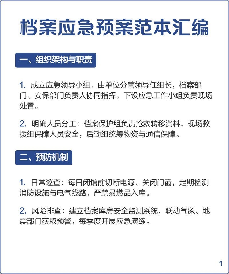 檔案館如何應(yīng)對突發(fā)情況（檔案館應(yīng)對突發(fā)情況需建立“預(yù)防—響應(yīng)—恢復(fù)”全鏈條應(yīng)急體系） 行業(yè)新聞 第2張