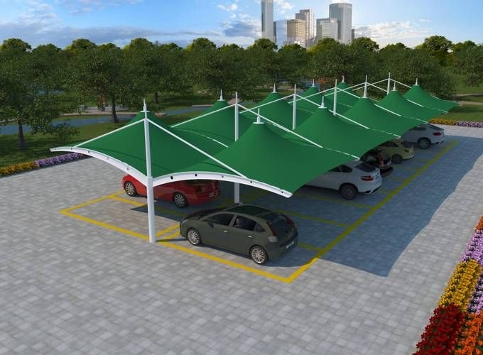 有沒有簡易的車棚結構圖？（如何獲取簡易車棚結構圖？） 行業(yè)新聞 第6張