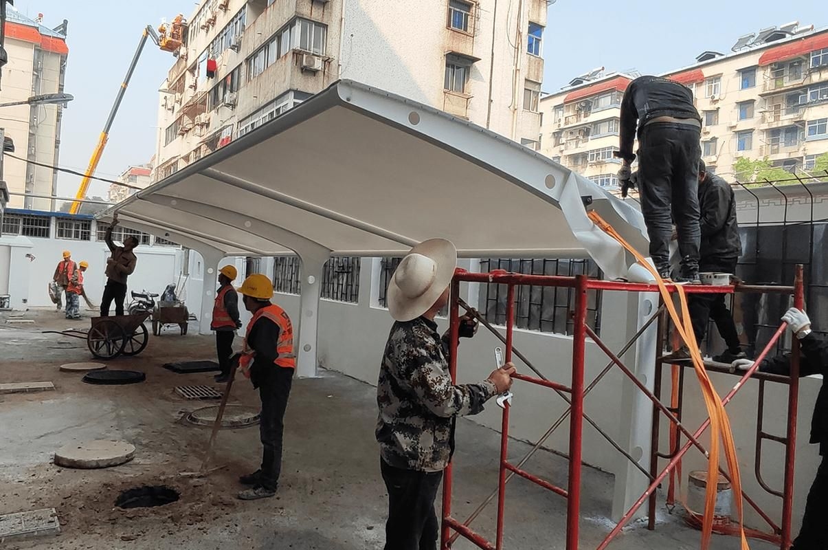 有沒有簡易的車棚結構圖？（如何獲取簡易車棚結構圖？） 行業(yè)新聞 第8張