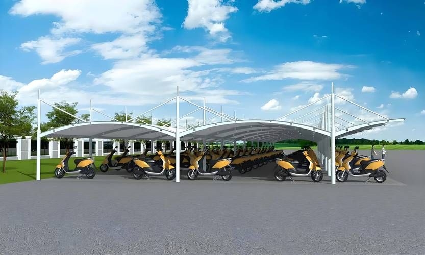 有沒有簡易的車棚結構圖？（如何獲取簡易車棚結構圖？） 行業(yè)新聞 第9張