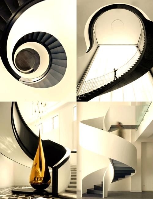 給我一些螺旋旋轉(zhuǎn)樓梯的設(shè)計(jì)圖（給我一些螺旋旋轉(zhuǎn)樓梯的設(shè)計(jì)圖,展開(kāi)美學(xué)表現(xiàn)力和空間高效利用） 行業(yè)新聞 第19張