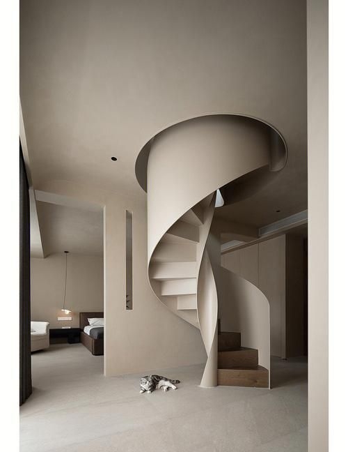 給我一些螺旋旋轉(zhuǎn)樓梯的設(shè)計(jì)圖（給我一些螺旋旋轉(zhuǎn)樓梯的設(shè)計(jì)圖,展開(kāi)美學(xué)表現(xiàn)力和空間高效利用） 行業(yè)新聞 第21張