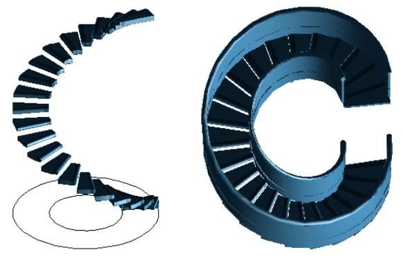有沒有螺旋樓梯的CAD圖？（有沒有螺旋樓梯的cad圖紙資源？） 行業(yè)新聞 第3張