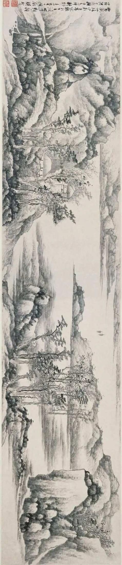 龔賢的刻瓷作品如何？（山水畫家龔賢的刻瓷作品需包含1000字描述水墨山水配圖） 行業(yè)新聞 第2張