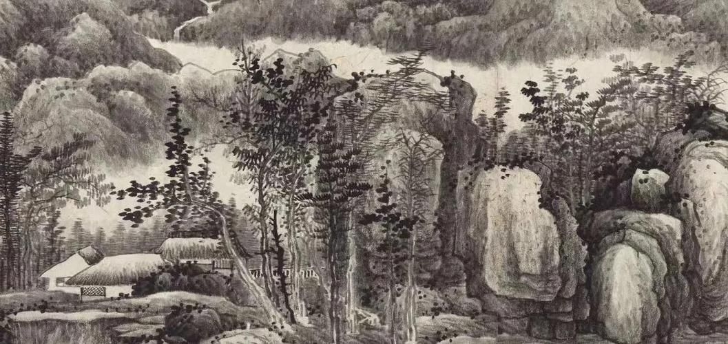 龔賢的刻瓷作品如何？（山水畫家龔賢的刻瓷作品需包含1000字描述水墨山水配圖） 行業(yè)新聞 第3張