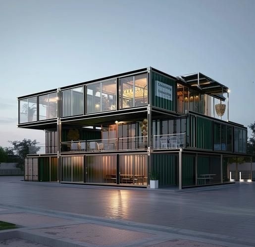 有沒有更多集裝箱設(shè)計圖片（112個集裝箱改造成現(xiàn)代別墅，集裝箱設(shè)計案例合集） 行業(yè)新聞 第1張