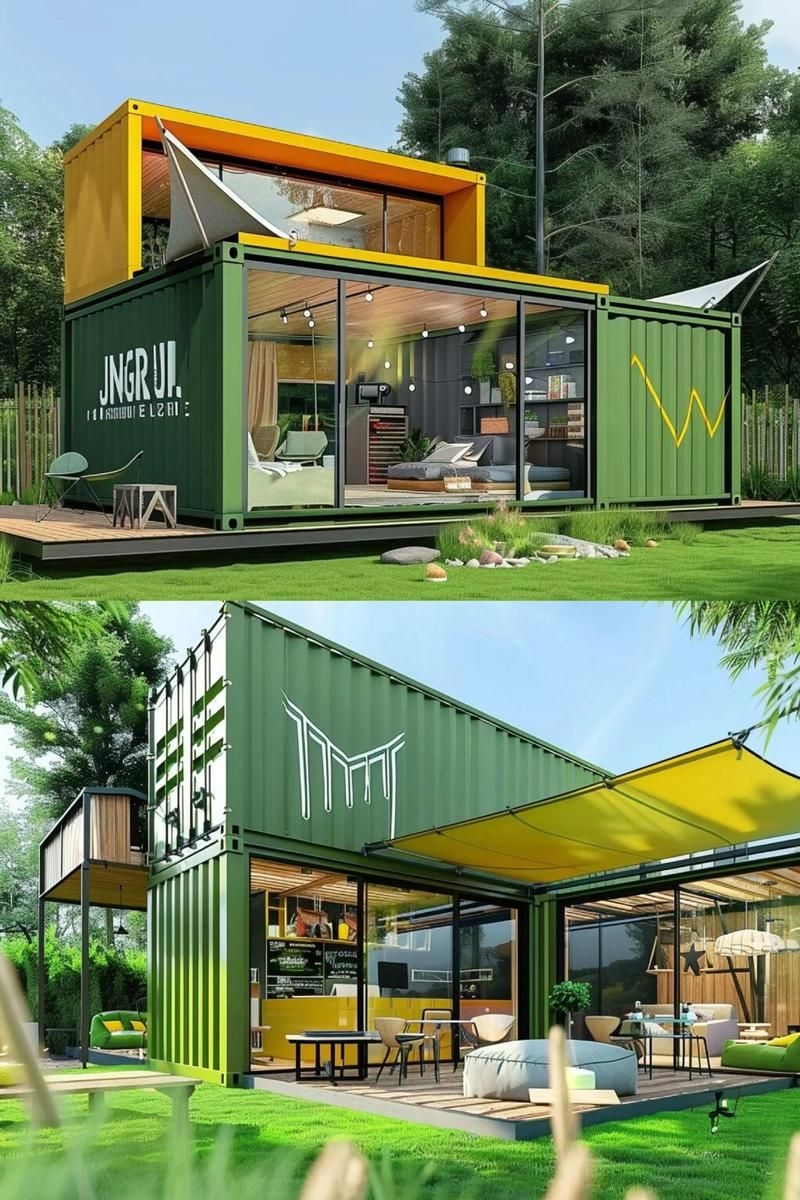 有沒有更多集裝箱設(shè)計圖片（112個集裝箱改造成現(xiàn)代別墅，集裝箱設(shè)計案例合集） 行業(yè)新聞 第2張