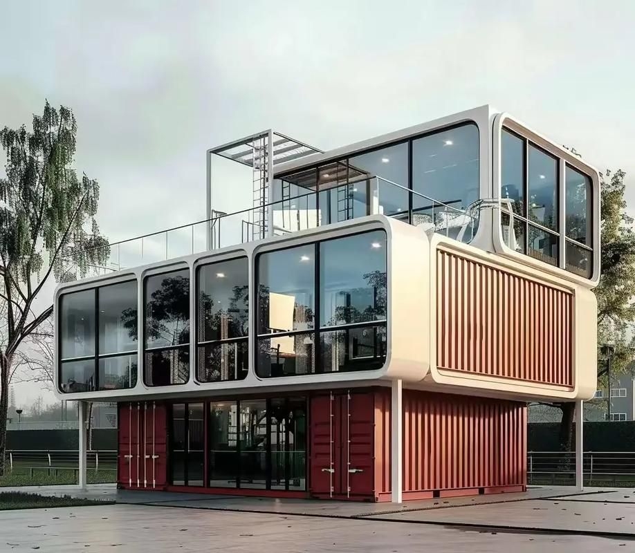 有沒有更多集裝箱設(shè)計圖片（112個集裝箱改造成現(xiàn)代別墅，集裝箱設(shè)計案例合集） 行業(yè)新聞 第6張