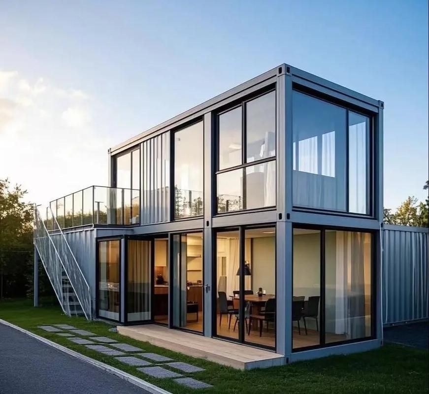 有沒有更多集裝箱設(shè)計圖片（112個集裝箱改造成現(xiàn)代別墅，集裝箱設(shè)計案例合集） 行業(yè)新聞 第9張