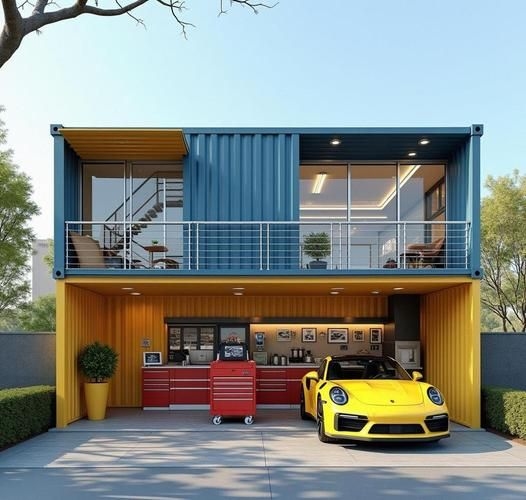 有沒有更多集裝箱設(shè)計圖片（112個集裝箱改造成現(xiàn)代別墅，集裝箱設(shè)計案例合集） 行業(yè)新聞 第10張