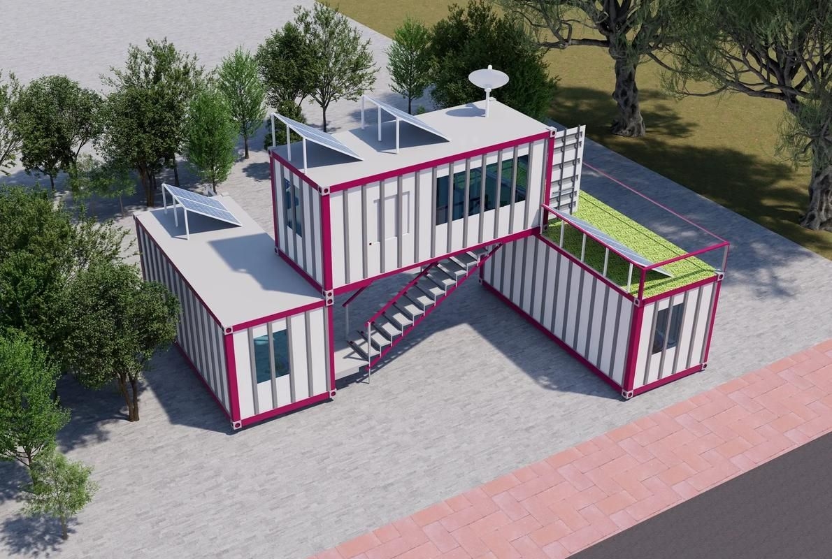 有沒有更多集裝箱設(shè)計圖片（112個集裝箱改造成現(xiàn)代別墅，集裝箱設(shè)計案例合集） 行業(yè)新聞 第13張